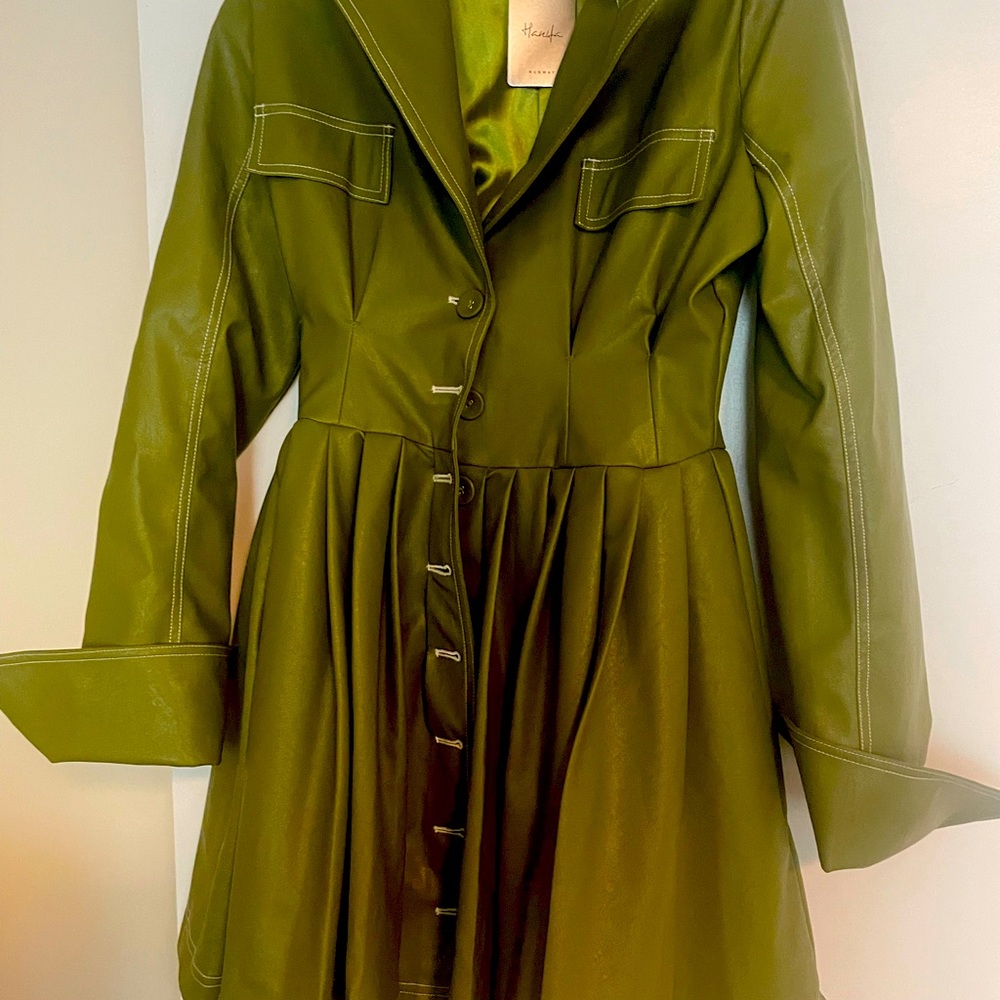 Hanifa designer coat/dress size small